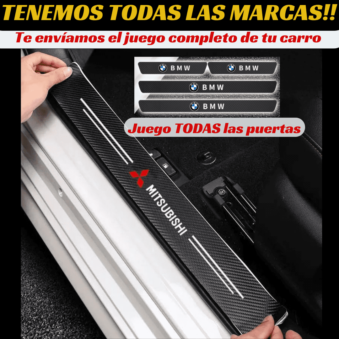 PISAPUERTAS CARBONO 60% DESCUENTO!!